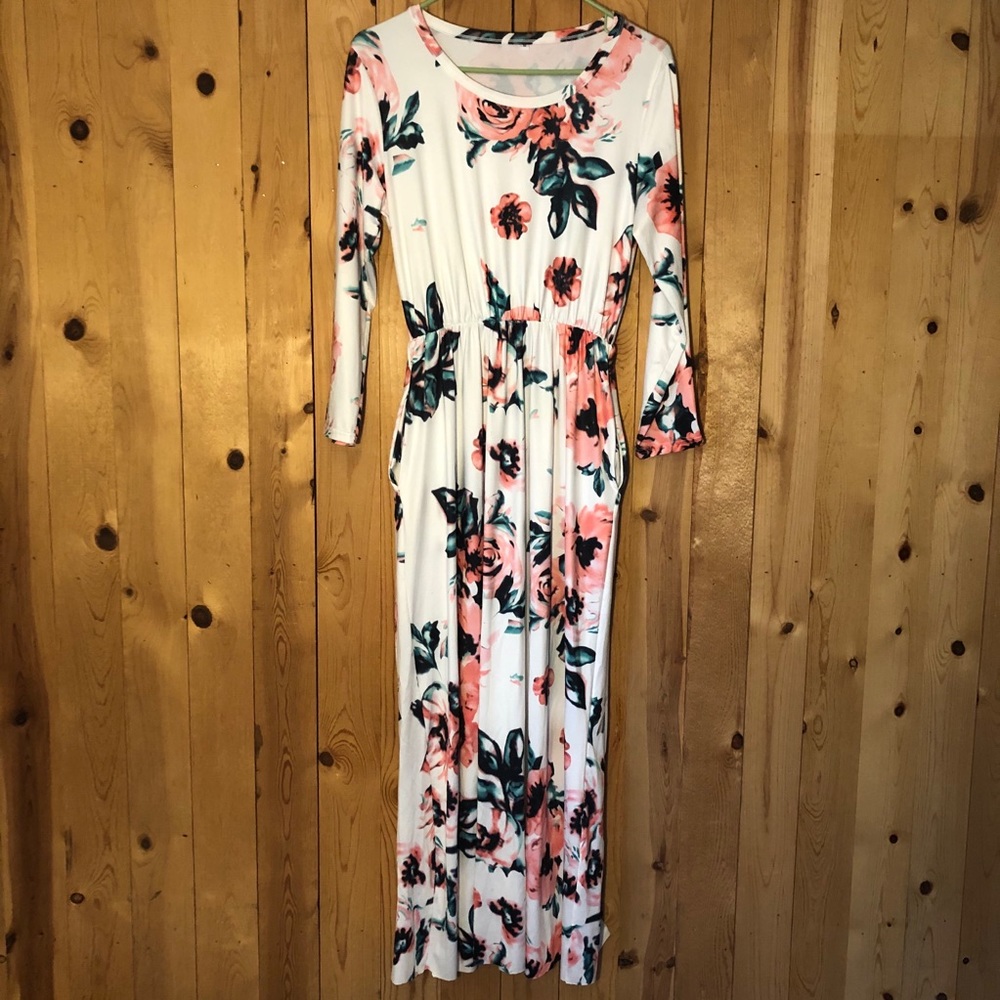 ▪️sold▪️Floral maxi dress